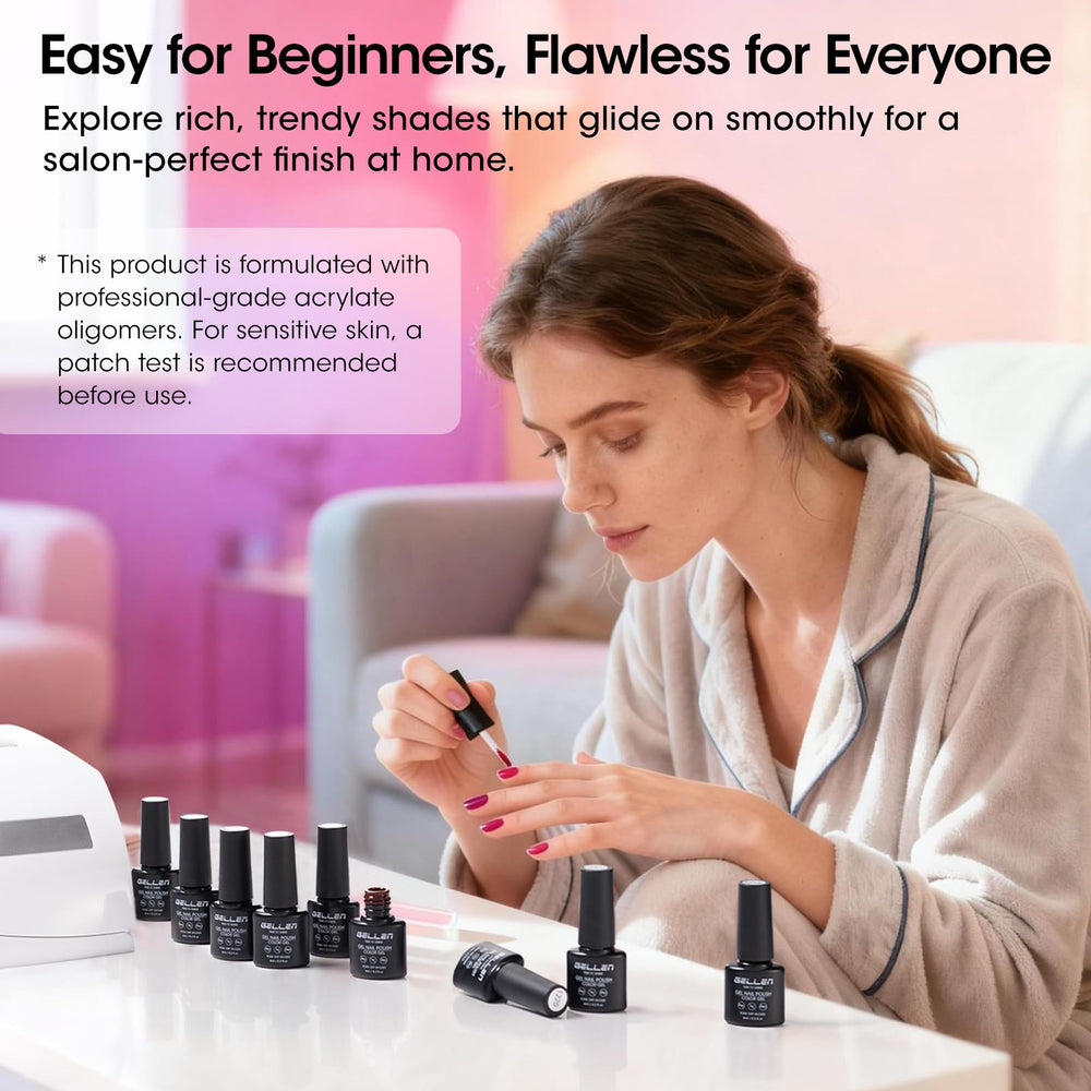 GELLEN Up to 28-day wear supports long-lasting color