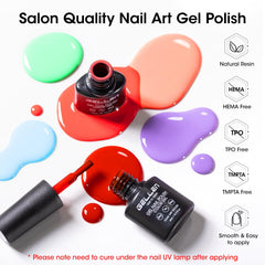 GELLEN Glossy Top Coat delivers mirror shine for lasting finishes