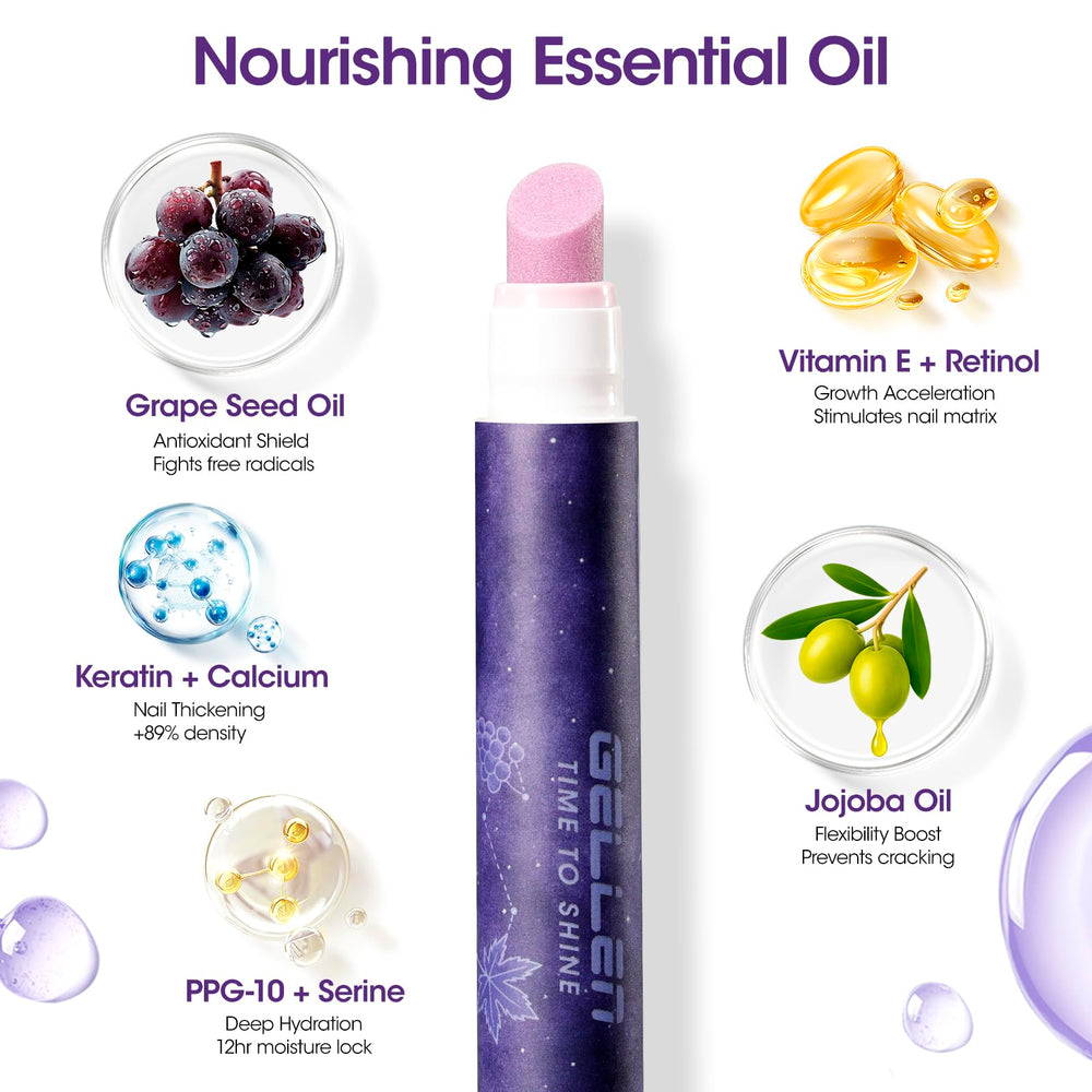 GELLEN Nail care pen for smooth ridges and shine.