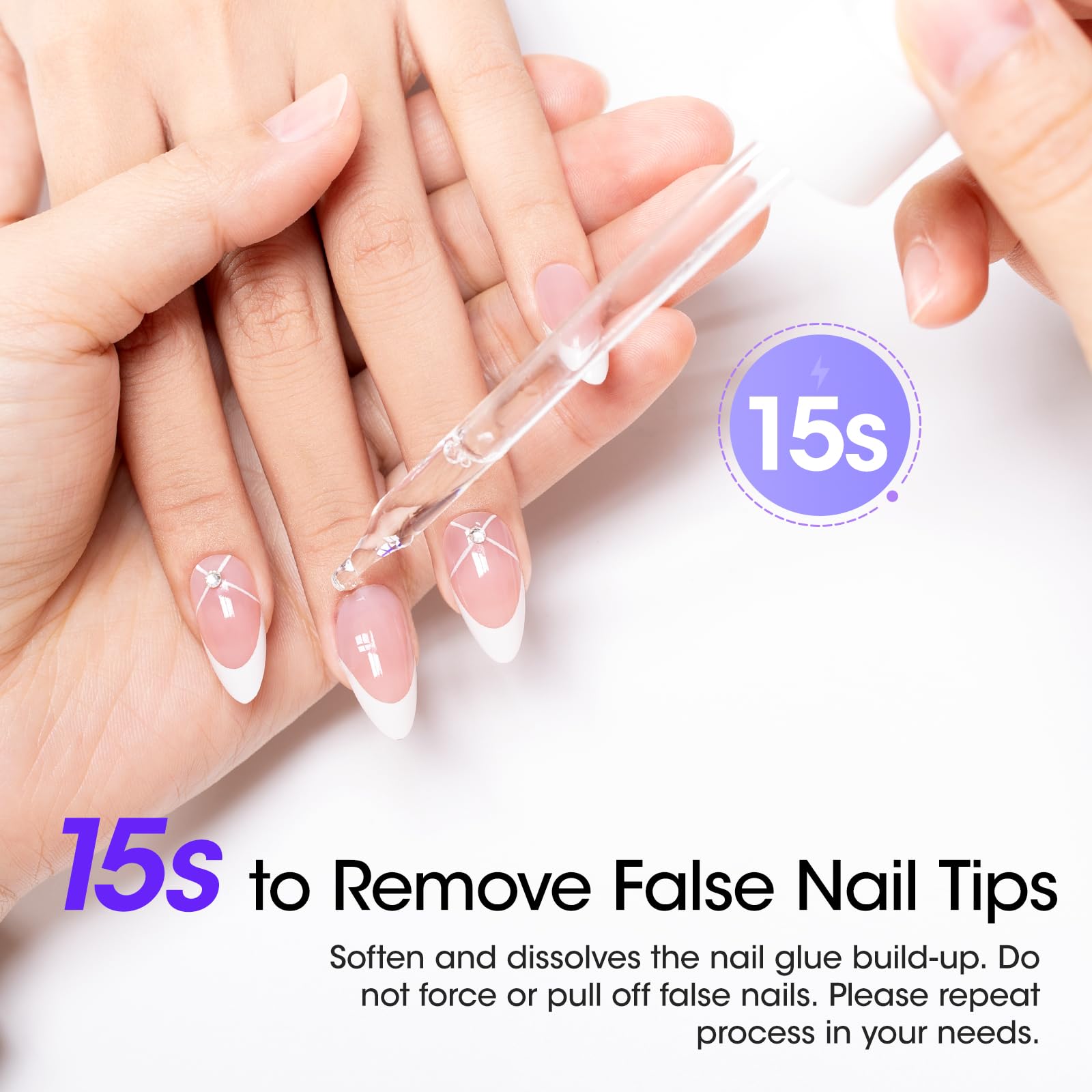 GELLEN gentle debonder protects natural nails during removal
