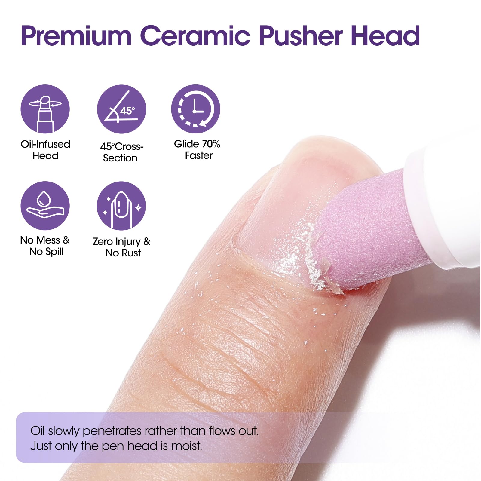 GELLEN Nourishing cuticle oil core with grapeseed and keratin.