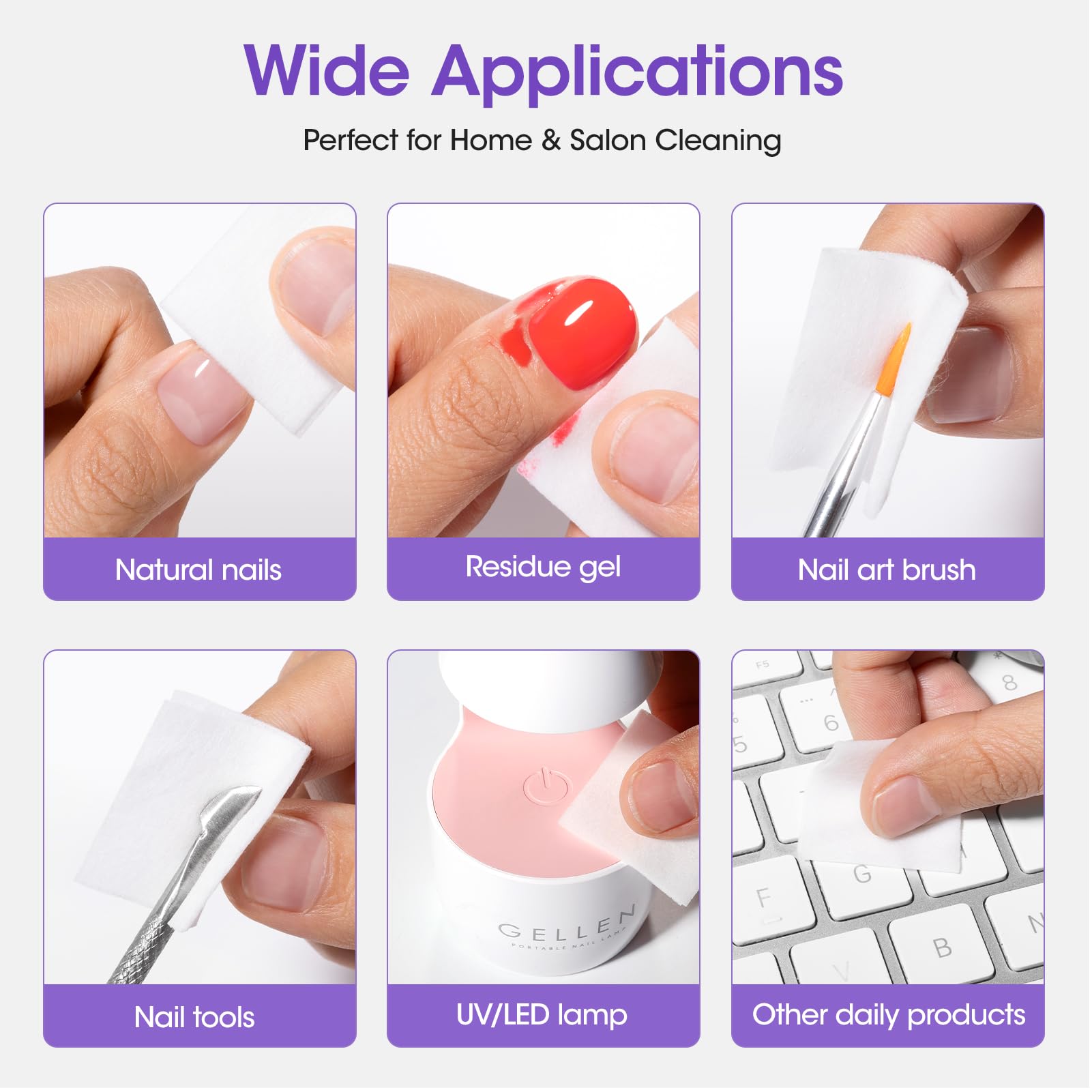 GELLEN poly gel slip solution bottle aids smooth extension shaping.