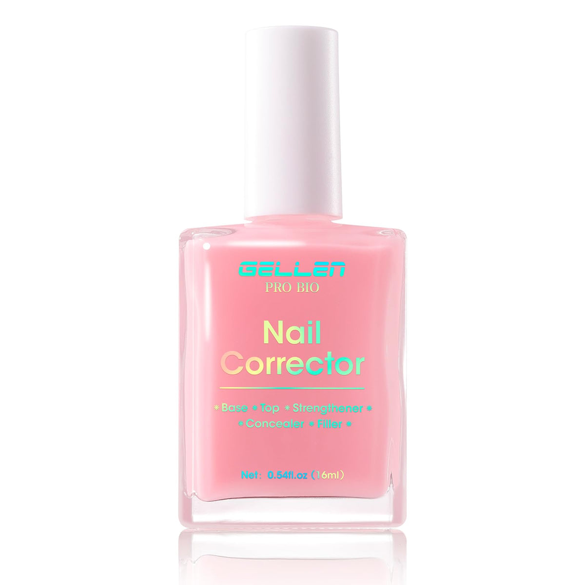 GELLEN PRO BIO bottle pour shows precise, even coverage.