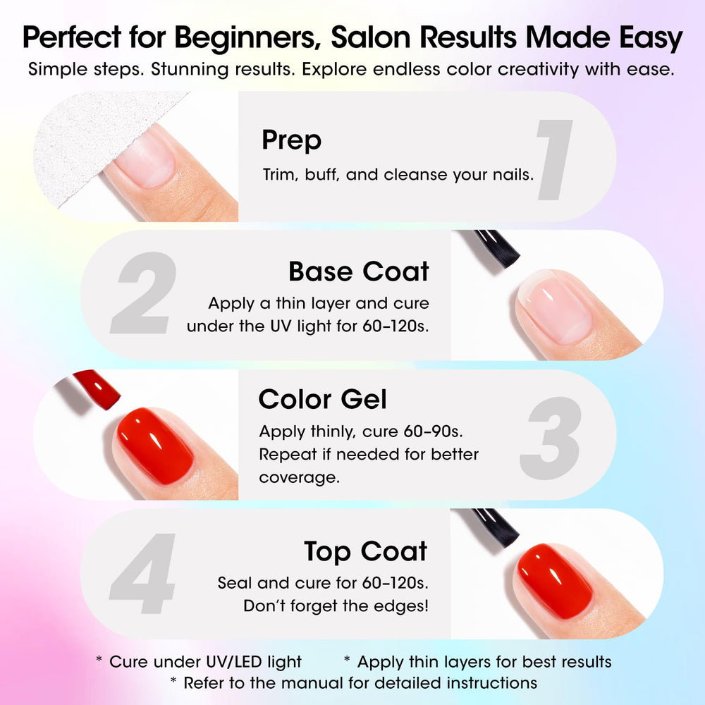GELLEN Salon-quality results at home with a complete professional system