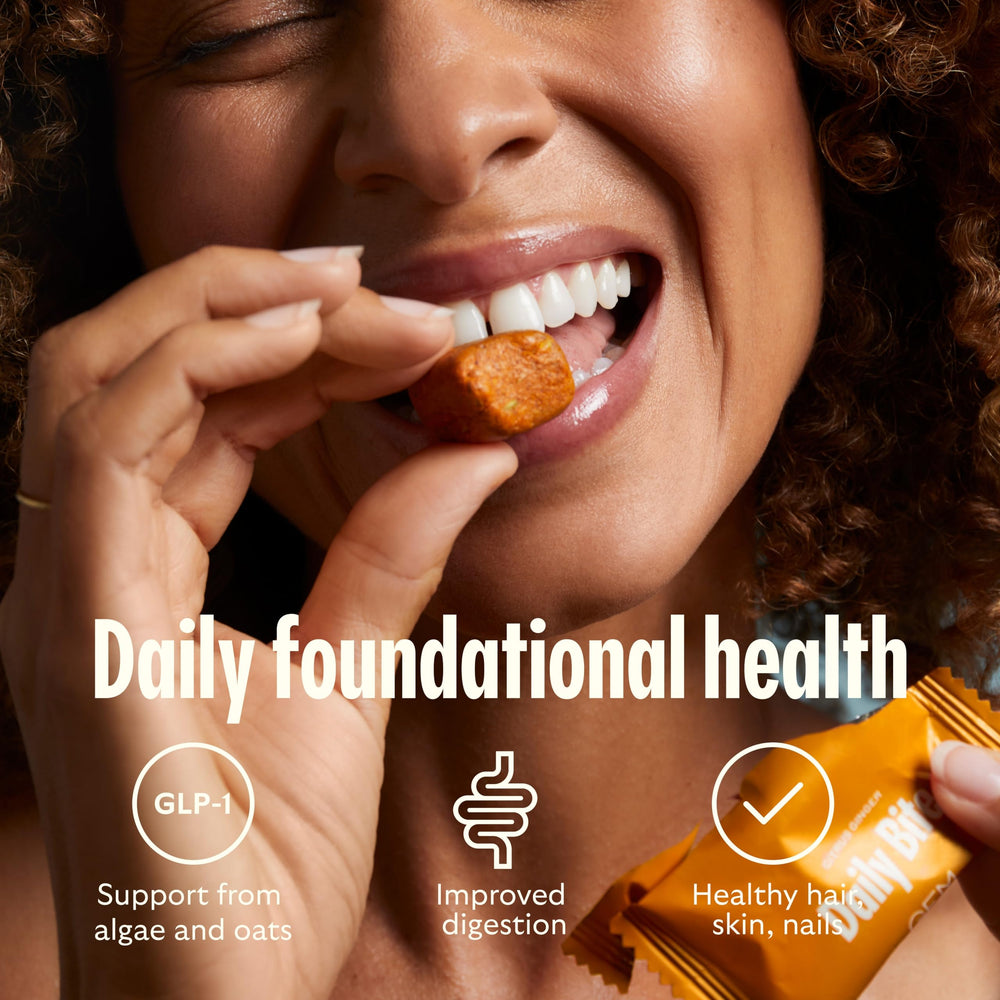 GEM Daily Bite packaging highlights GLP-1-inspired appetite support concept