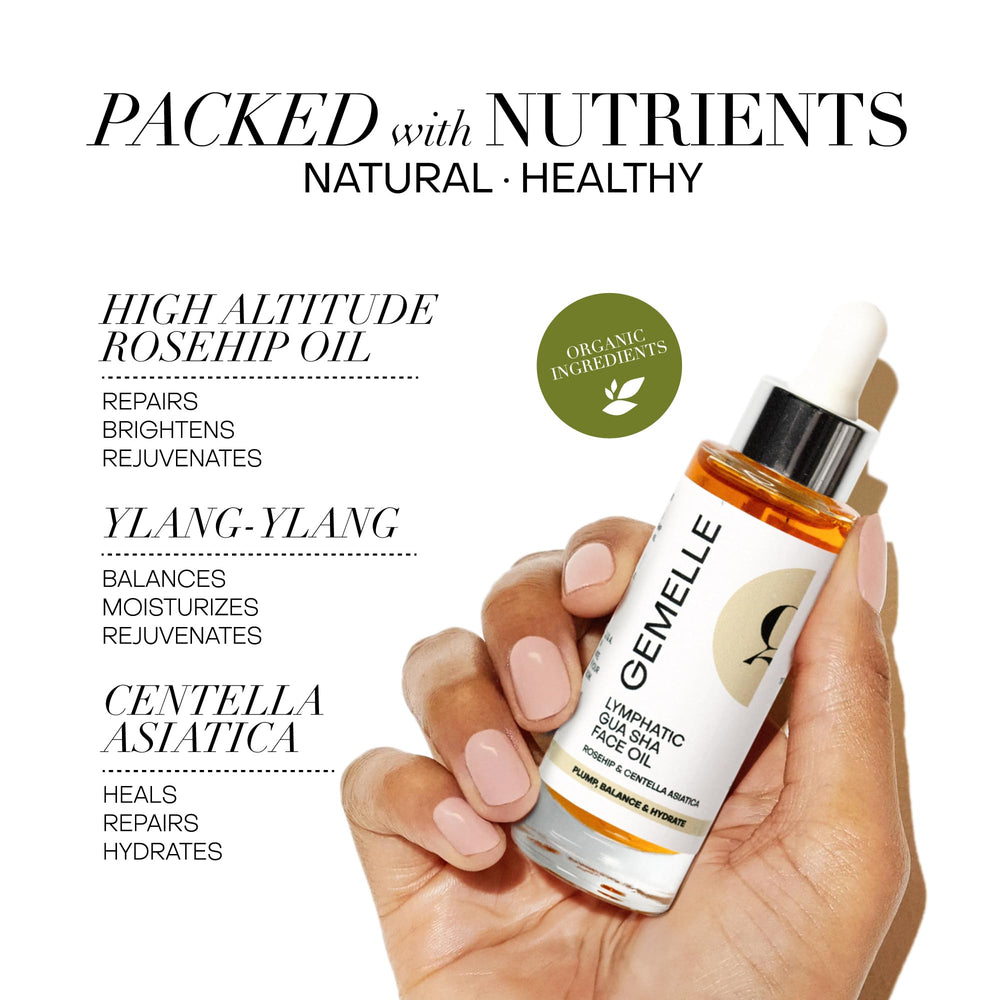Gemelle Centella Asiatica boosts skin barrier during massage.