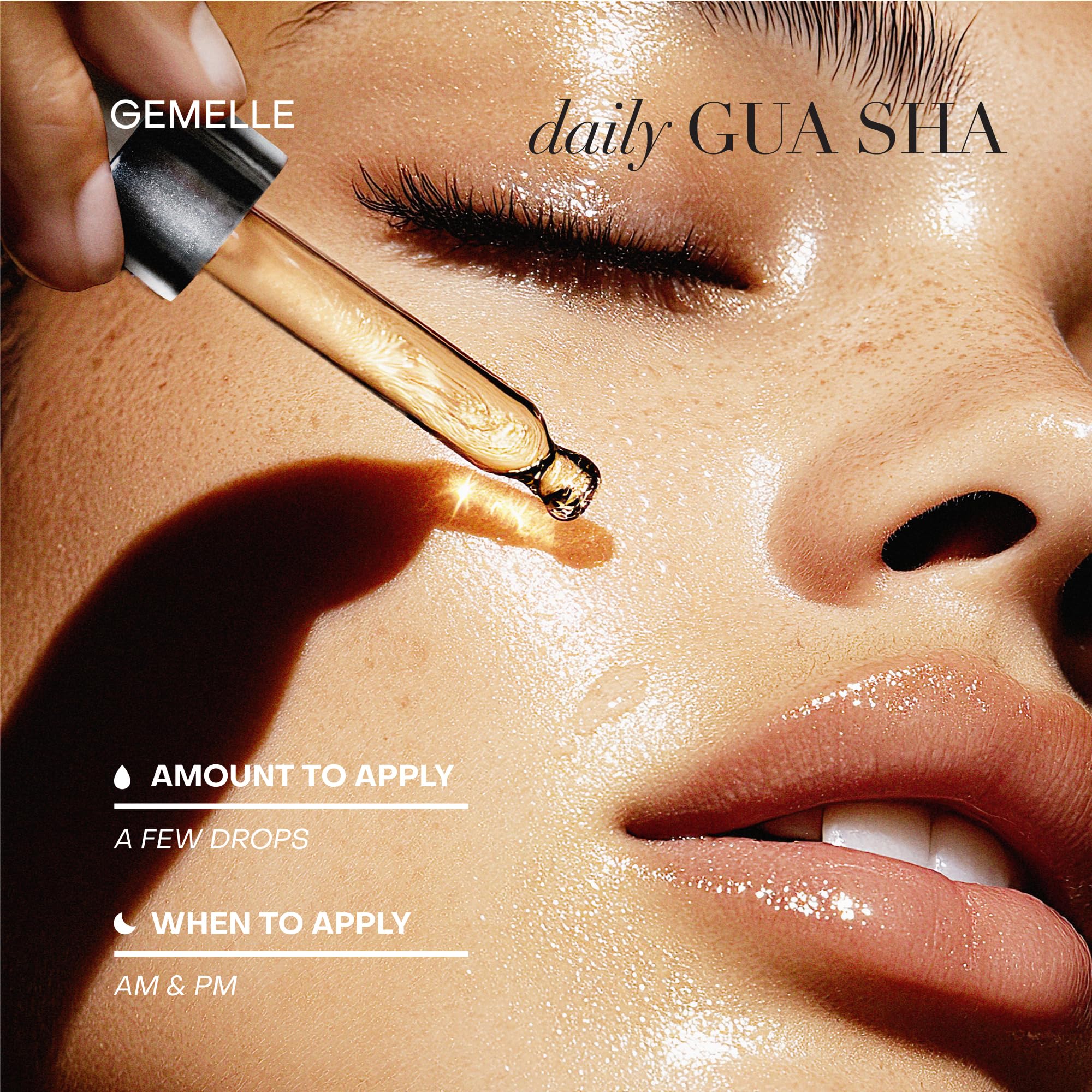 Gemelle non-greasy formula absorbs quickly for daily use.