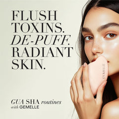 Gemelle rosehip bakuchiol ingredients close-up for radiant, nourished skin.
