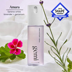 gemi Amara micro-mist spray delivers fast-absorbing hydration
