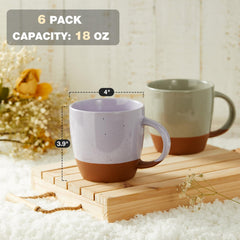Gencywe Morandi mug showcasing lead-free glaze for daily use.