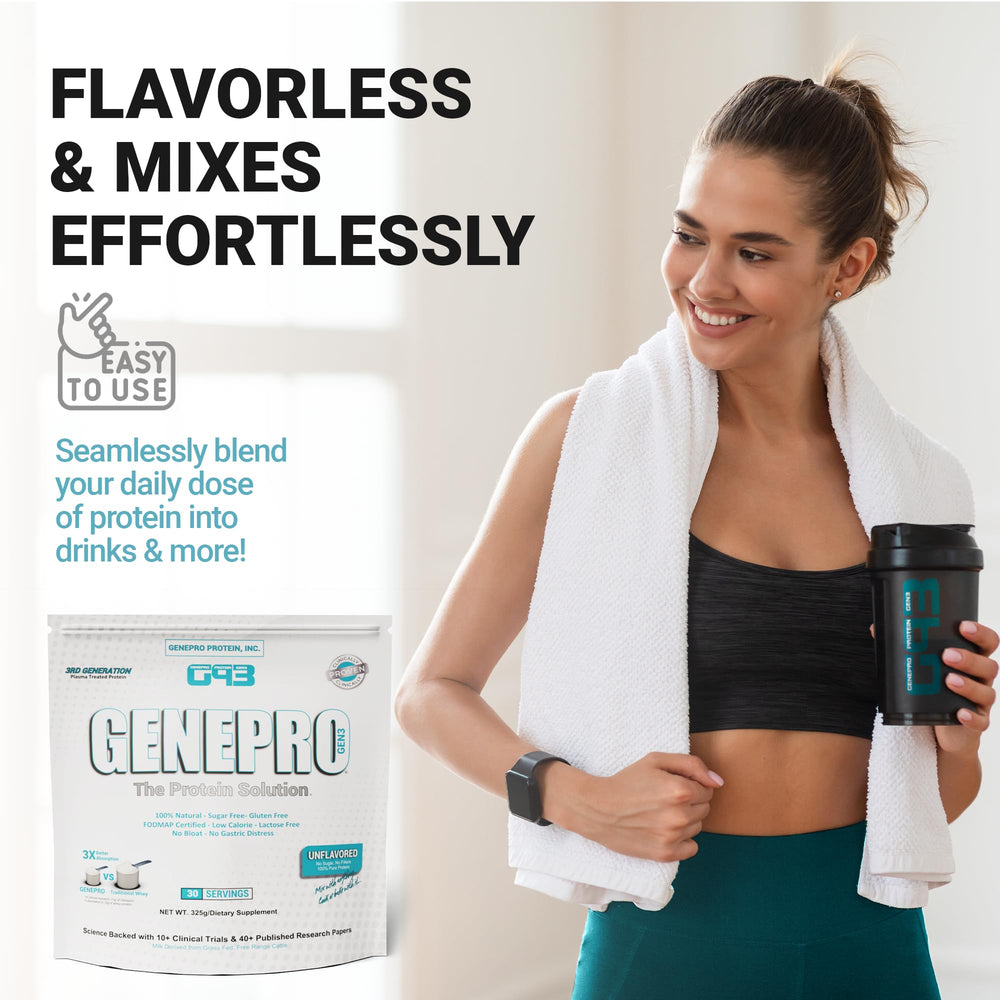 GENEPRO GEN. 3 30-serving container for daily protein support