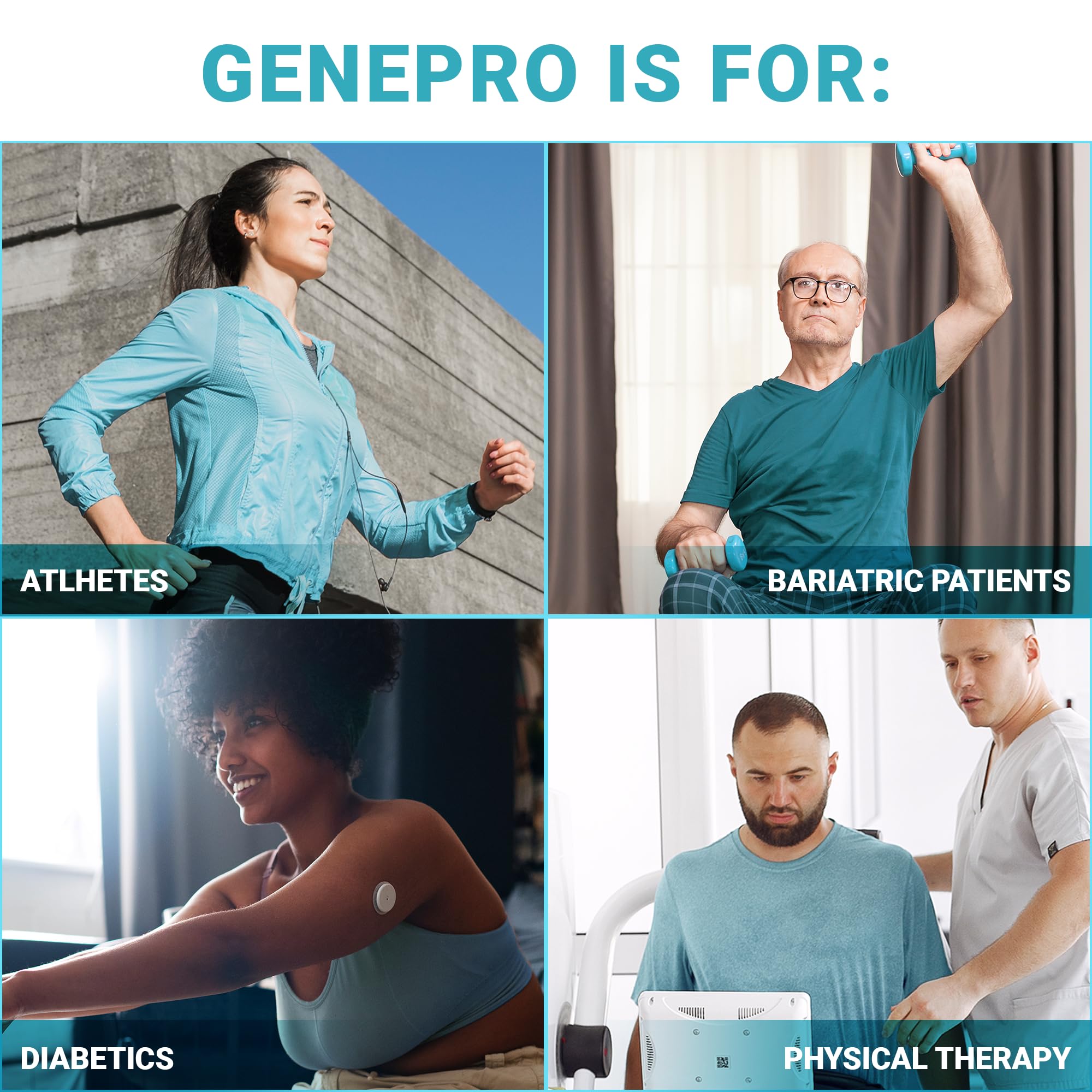 GENEPRO GEN. 3 non-GMO ingredients close-up showing clean formula