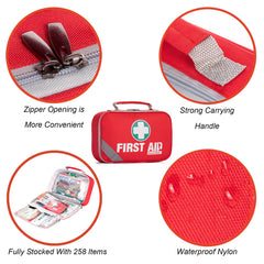 General Medi 2-in-1 kit back view with convenient handle for portability