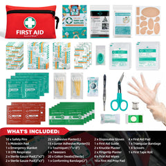 General Medi emergency foil blanket ready for compact warmth in emergencies.