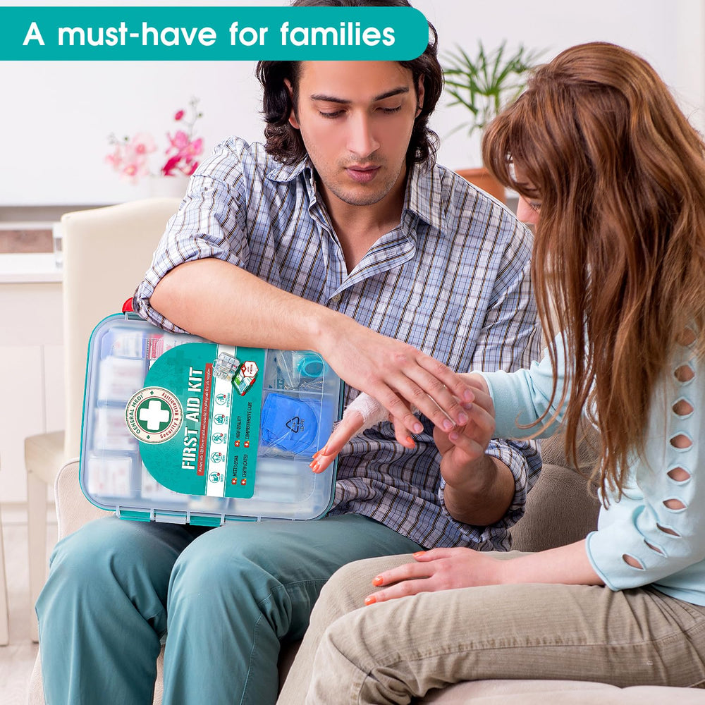 General Medi kit for kitchen or car use in emergencies.