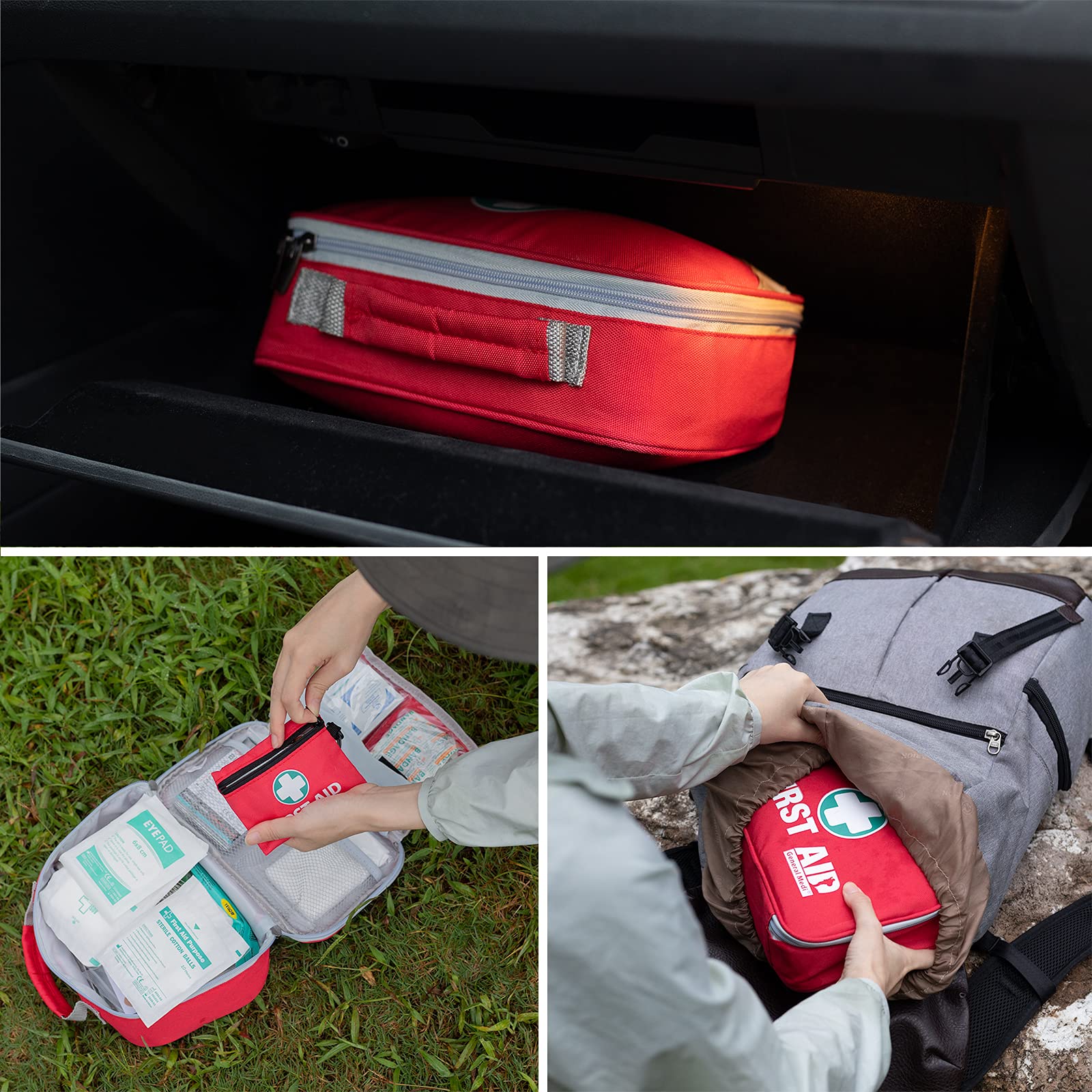General Medi mini kit back view and compact storage