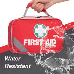 General Medi mini first aid kit front view highlighting compact 43-piece set