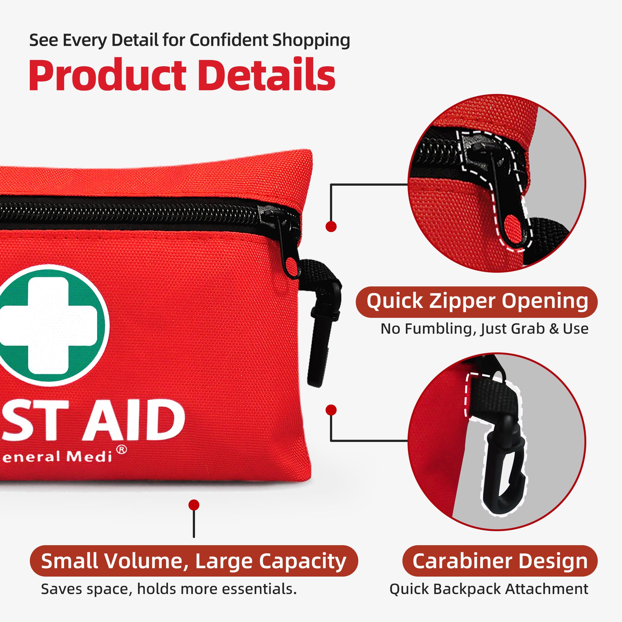 General Medi travel scissors for safe, precise first aid on the go.