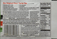 Chex Original seasoning packet close-up highlighting savory aroma and quick flavor boost.