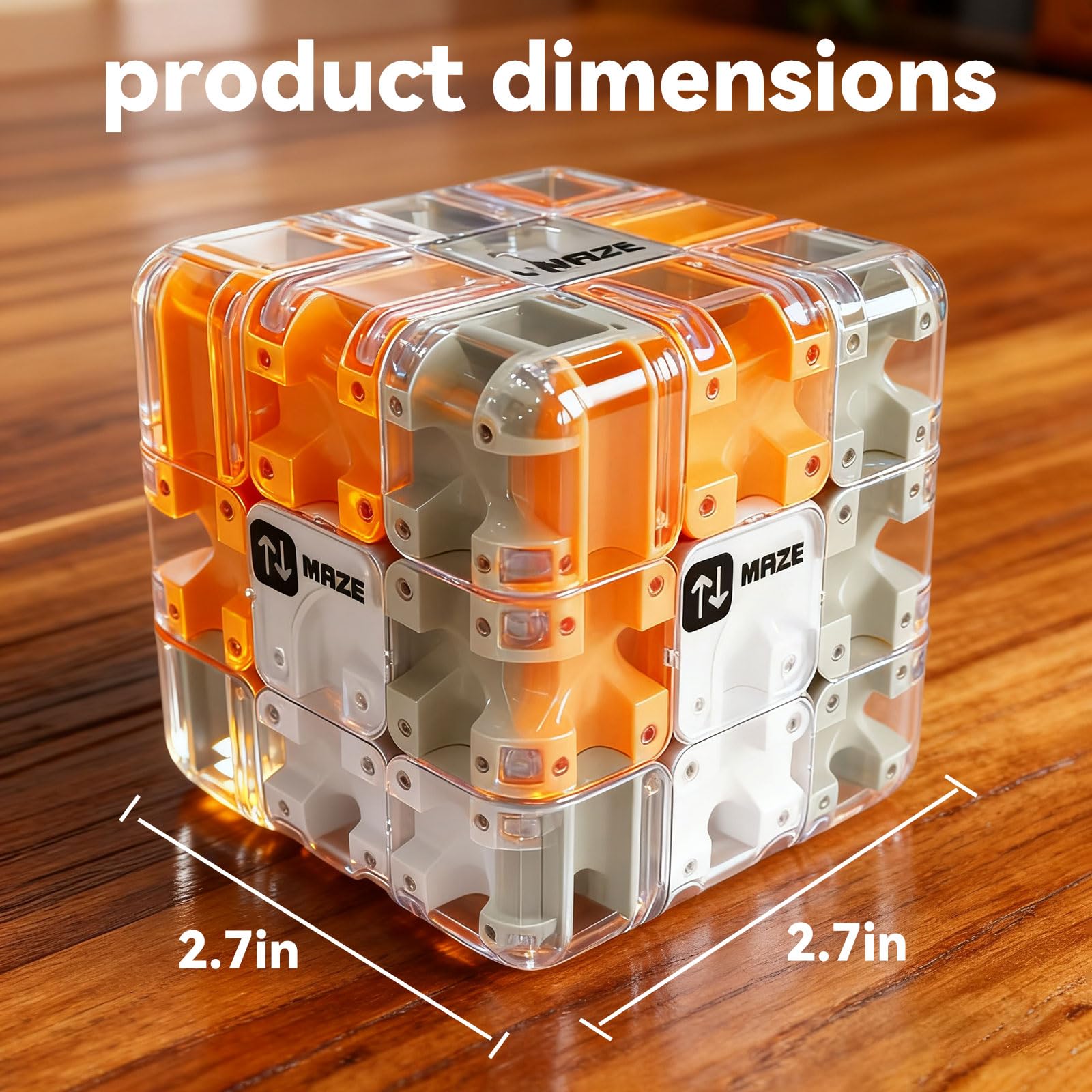Generic 3D Maze Cube Ball Puzzle, perfect gift idea for puzzle lovers.