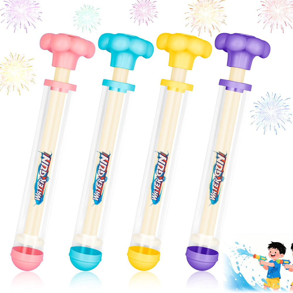 Generic 4pack fireworks water gun sprays dazzling water fireworks for outdoor parties.