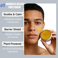 Generic Acne Balm texture close-up showing botanical oils for calm skin