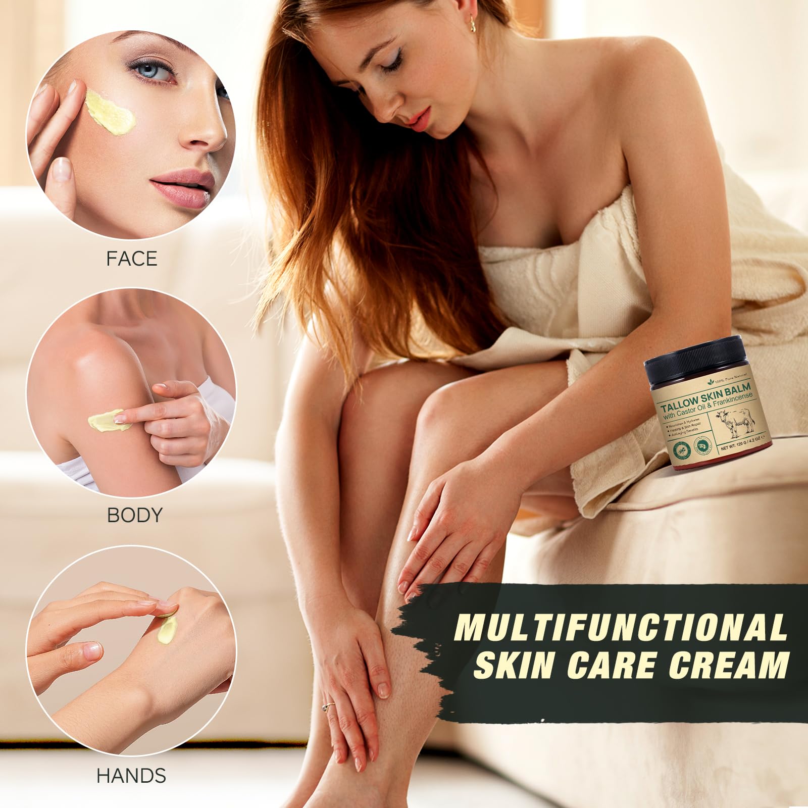 Generic All-purpose balm for face, body, hands and lips
