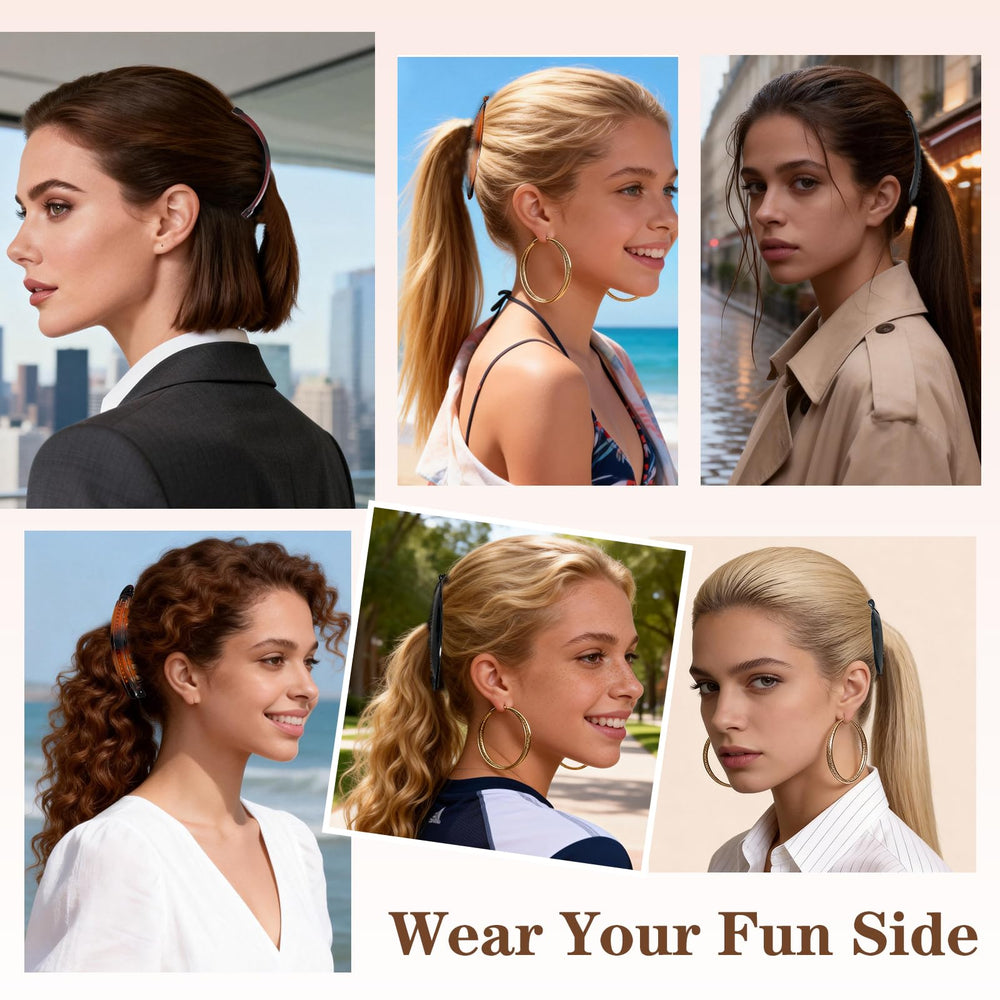 Generic Banana Clips comfortable for everyday wear across hair types.