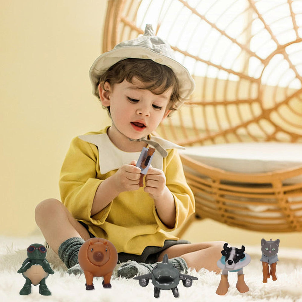 Generic Brainrot desk decor figurine enhances workspace vibe.