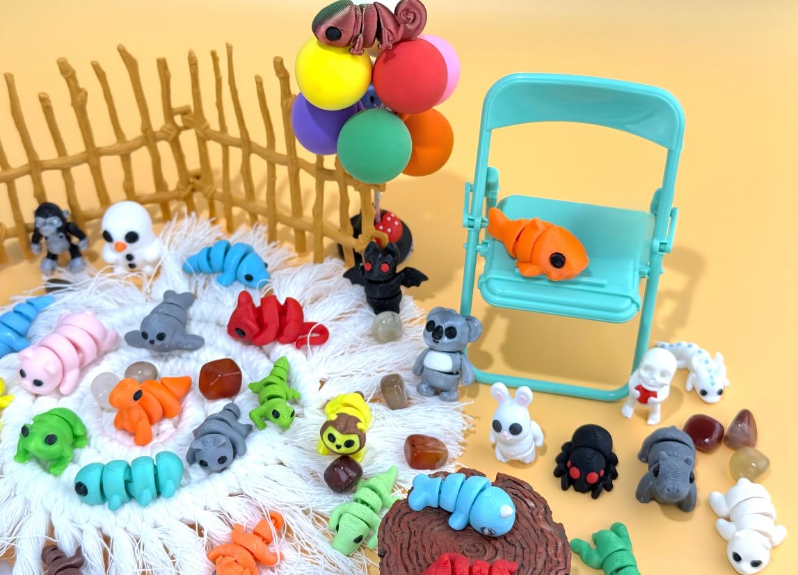 Generic classroom rewards with animal figures support engaging, hands-on learning moments.