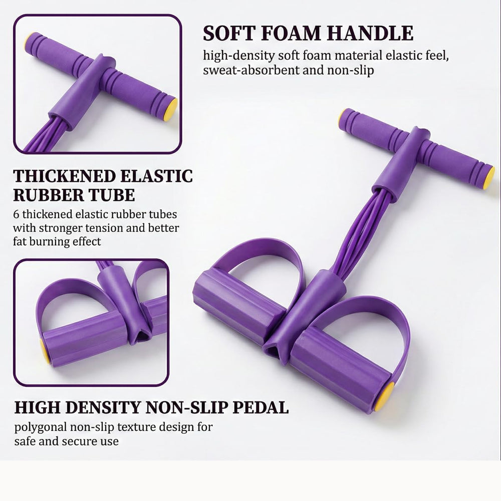 Generic compact equipment promotes space-saving workouts in dorms and small apartments.