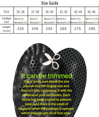 Generic Insoles arch-support profile demonstrates stabilized foot alignment during activity.