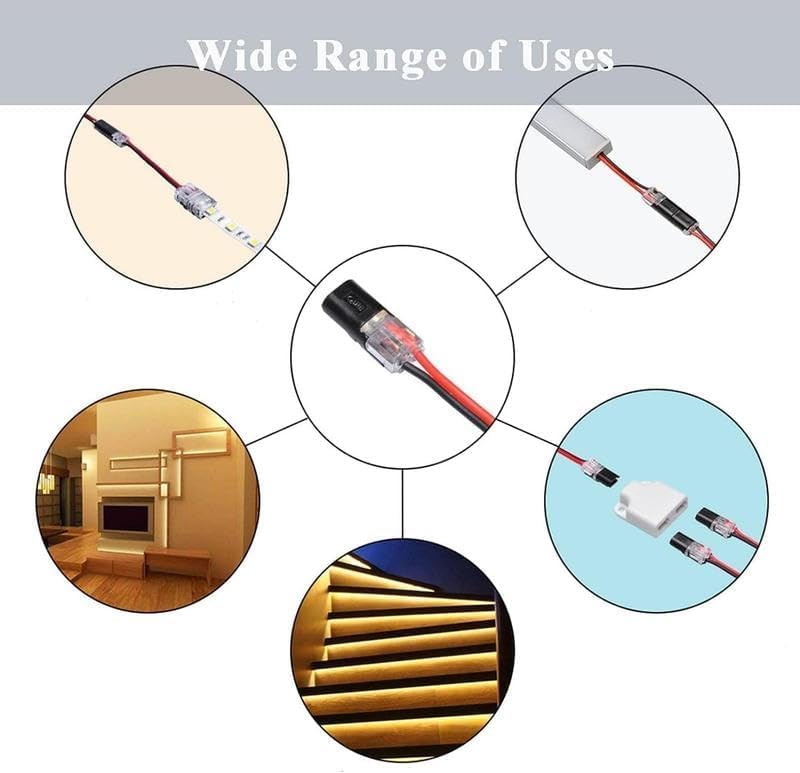 Generic low-voltage decor wiring assembly highlights durable insulation and reliability