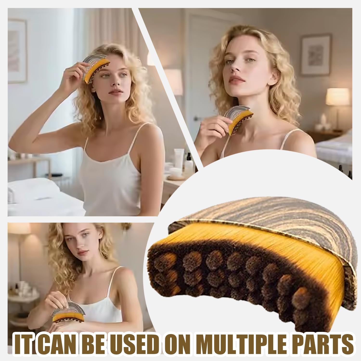 Generic Lymphatic Contour Brush in a spa setting for professional use.
