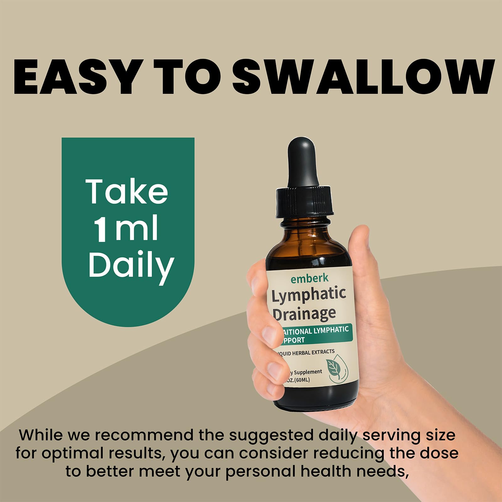 Generic Lymphatic Drainage Drops elderberry close-up signaling immune-friendly ingredients.