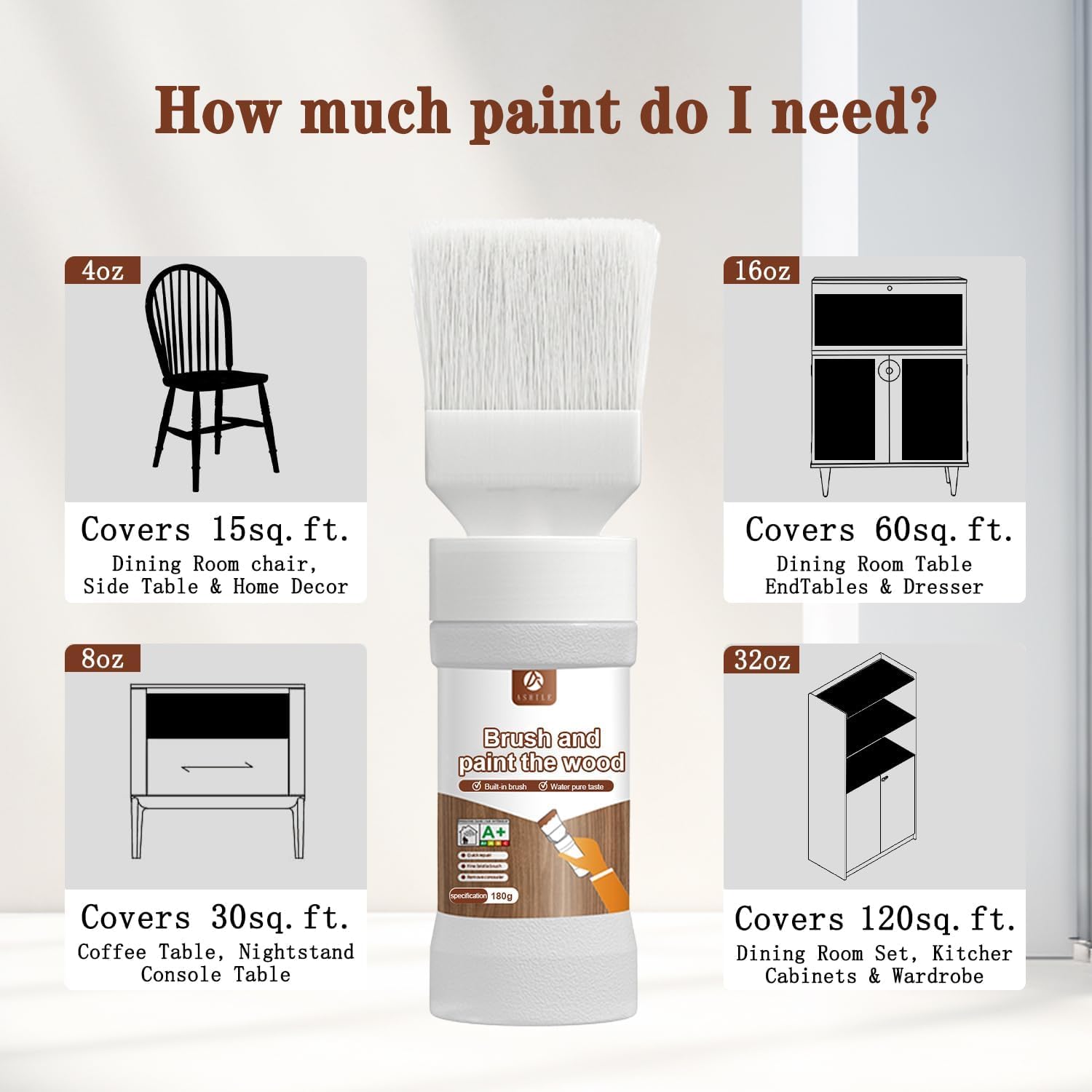 Generic non-toxic low-odor formula keeps home projects comfortable.