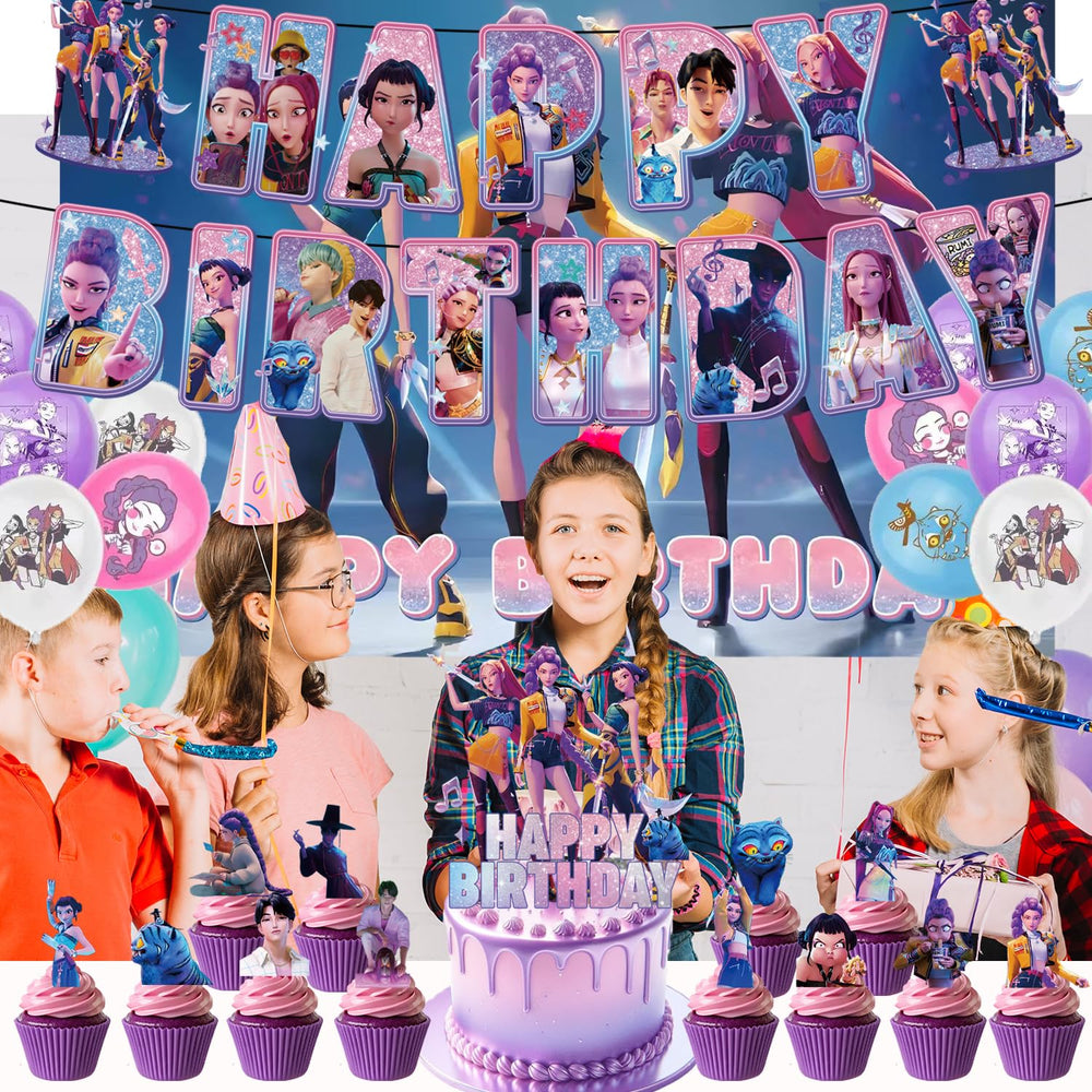 Generic party supplies pink letters banner kit for joyful gatherings