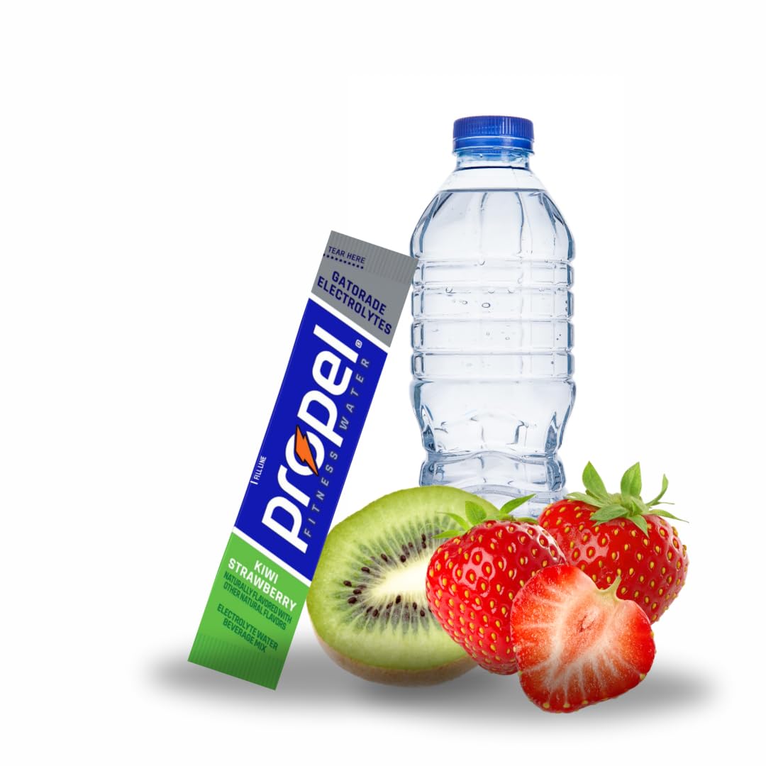 Generic Propel Zero Sugar packet keeps hydration calorie-free.