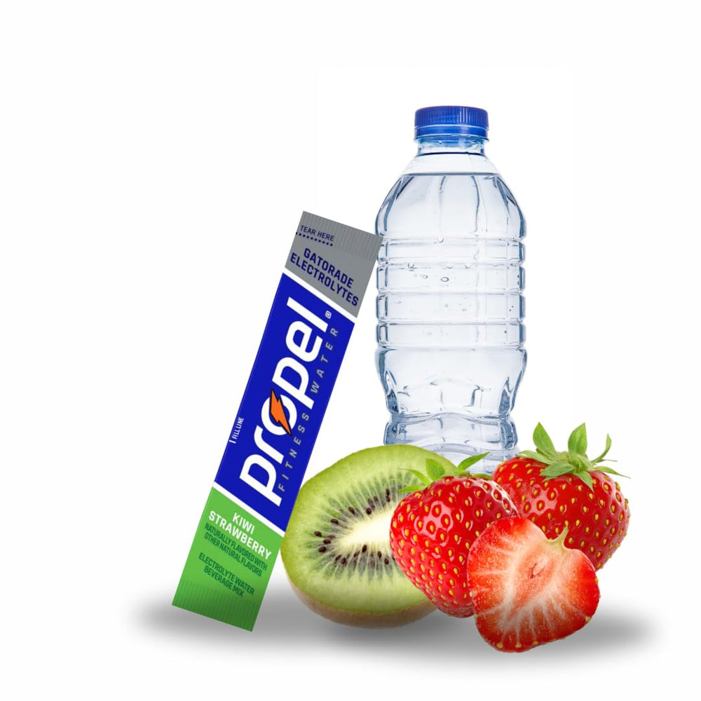 Generic Propel Zero Sugar packet keeps hydration calorie-free.