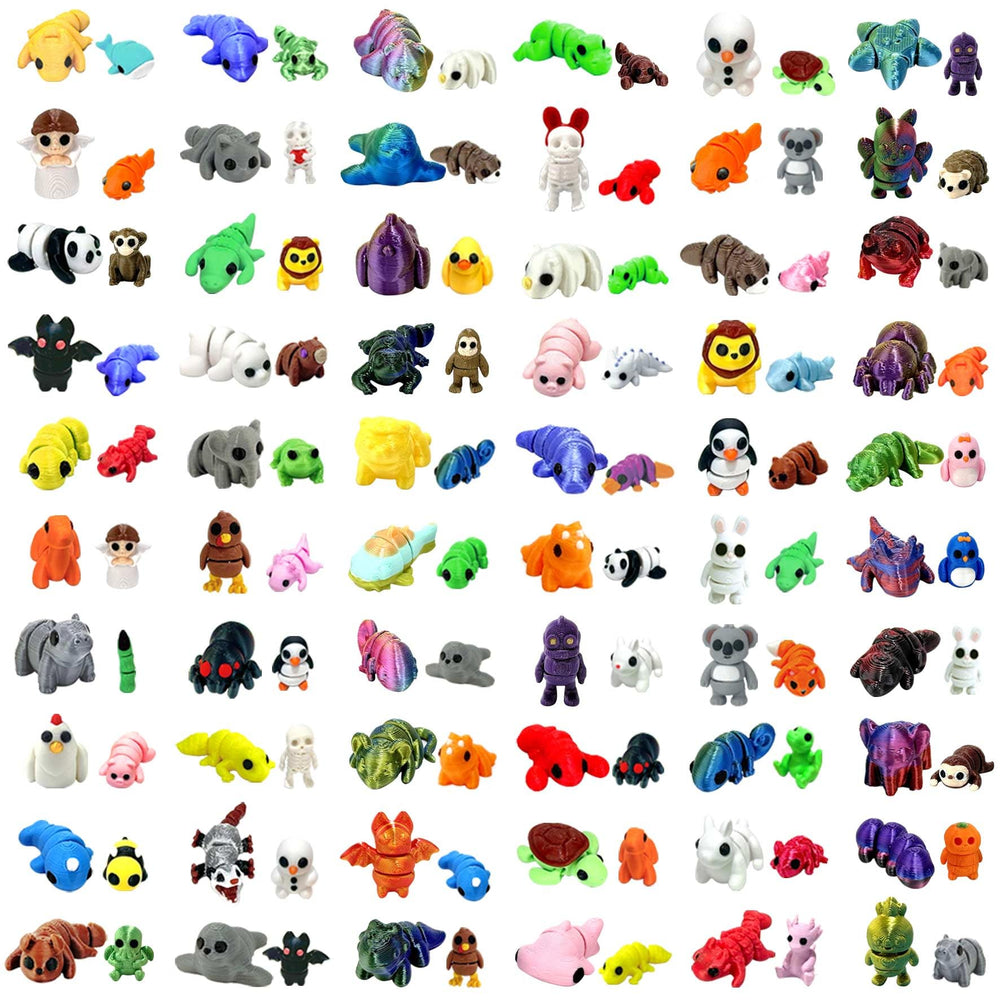 Generic small desk decor animals perfect for office or home spaces.