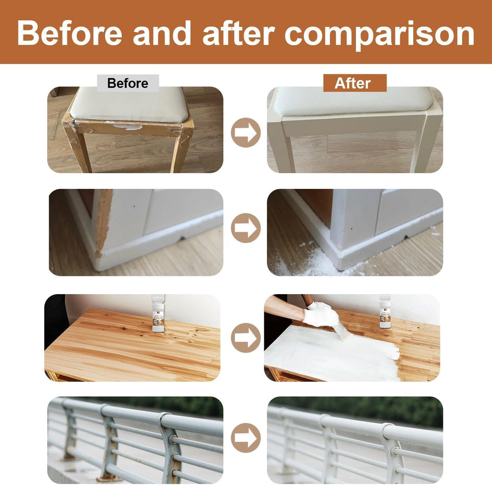 Generic soft-bristle brush enables precise, controlled paint flow.