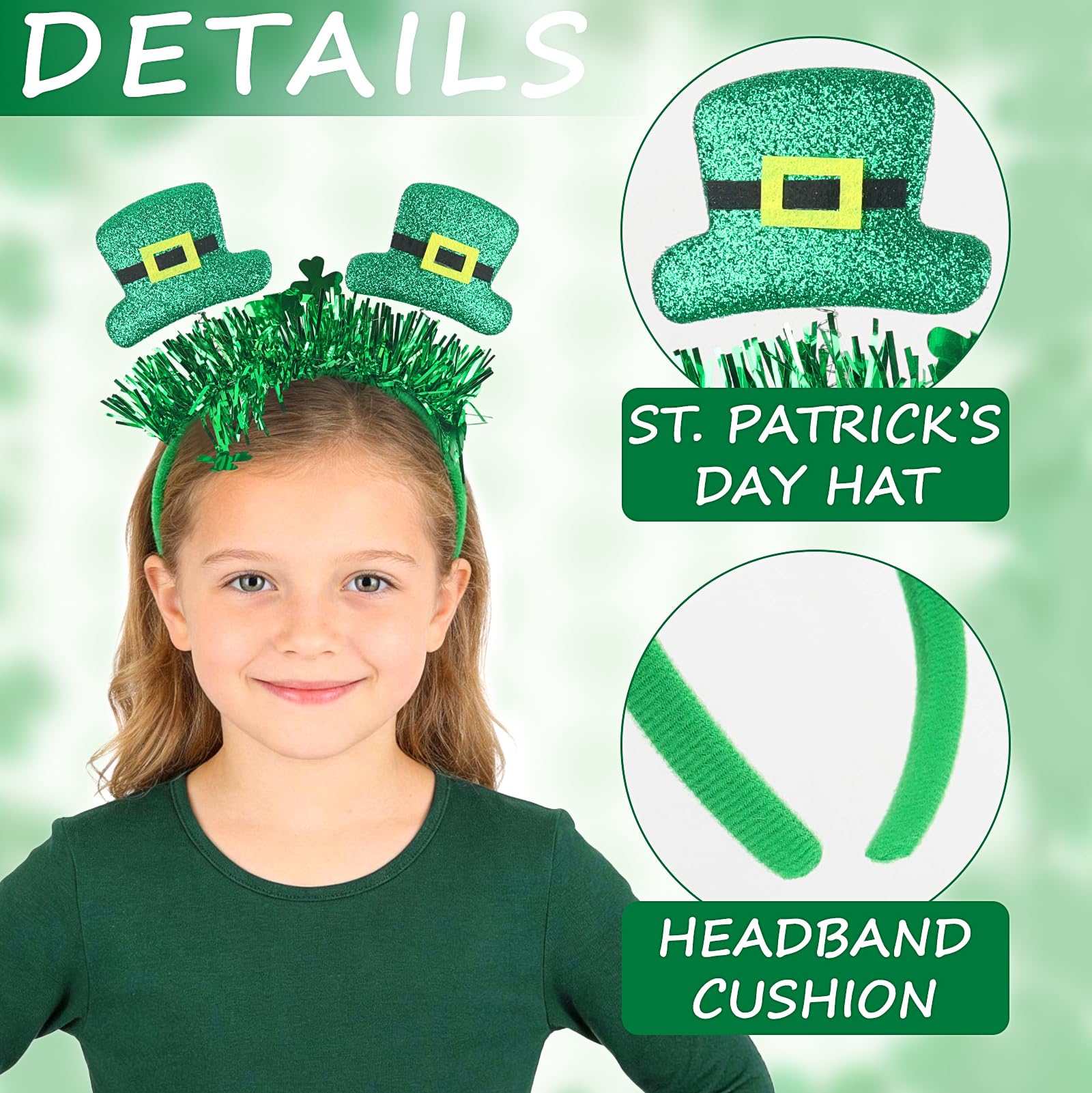 Generic comfortable-fit headband with soft fabric for all-day wear.