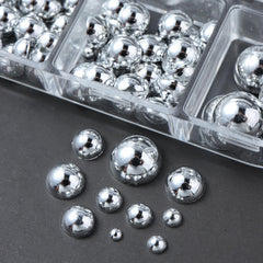 Generic steel balls in six sizes provide precise, shimmering accents