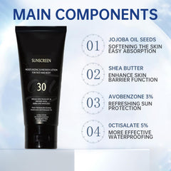 Generic Sunscreen Black Girl applying lotion under makeup for daily use