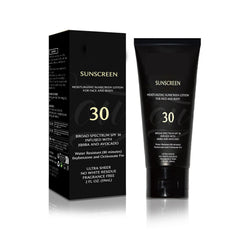 Generic Sunscreen Black Girl bottle front shows SPF 30 protection for melanin-rich skin