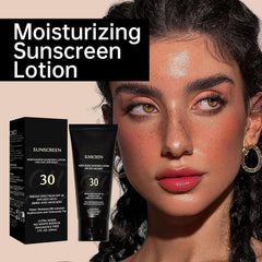 Generic Sunscreen Black Girl texture close-up demonstrates sheer, no white cast