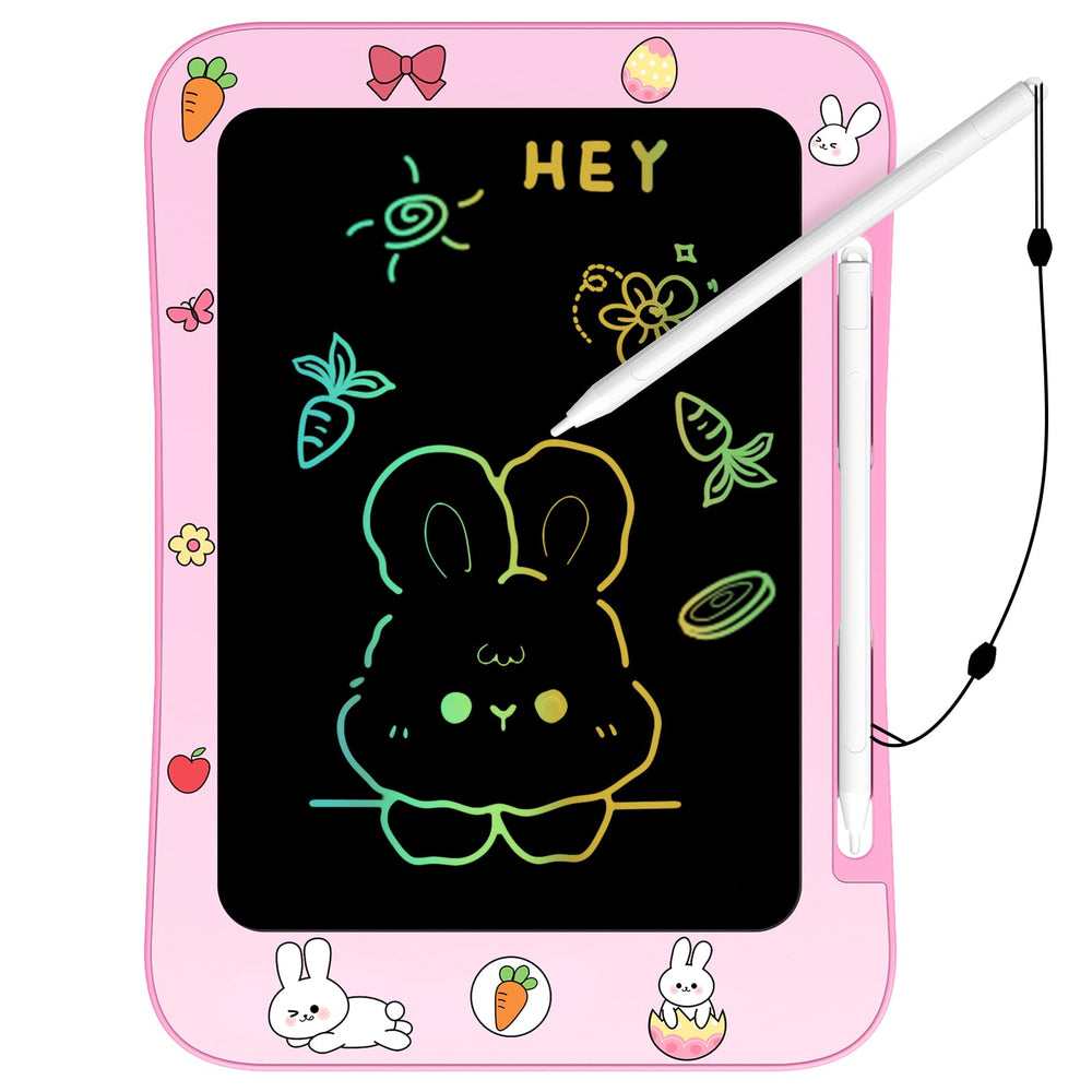 Genialba Easter rabbit LCD tablet with doodle area for kids' creative drawing anywhere.