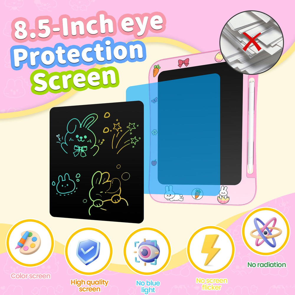 Genialba lightweight rabbit design tablet fits backpacks for travel and school.