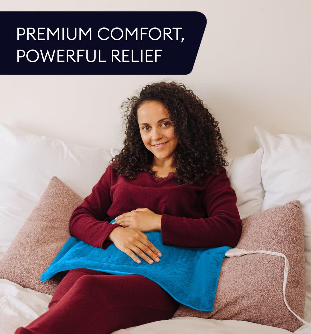 GENIANI electric throw with soft fabric for cozy warmth