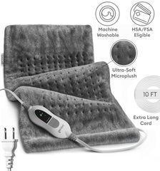 GENIANI Electric Throw with adjustable heat levels for customizable comfort at home.